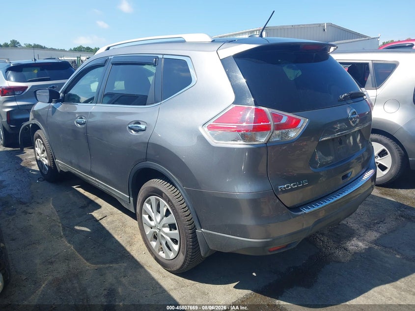 Vin: knmat2mt6gp698806, lot: 46306515, nissan rogue s 20163