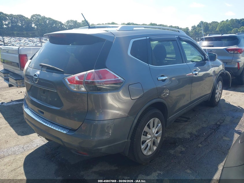 Vin: knmat2mt6gp698806, lot: 46306515, nissan rogue s 20164
