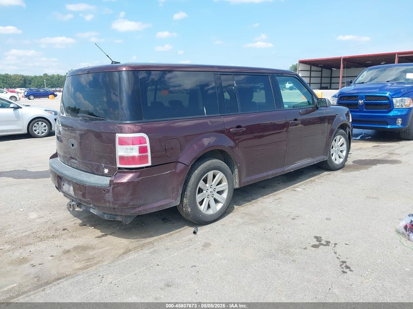 Vin: 2fmgk5bc3aba43353, lot: 46306520, ford flex se 20104