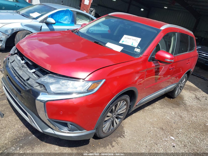 Vin: ja4ad3a30kz018610, lot: 46306528, mitsubishi outlander sel 20192