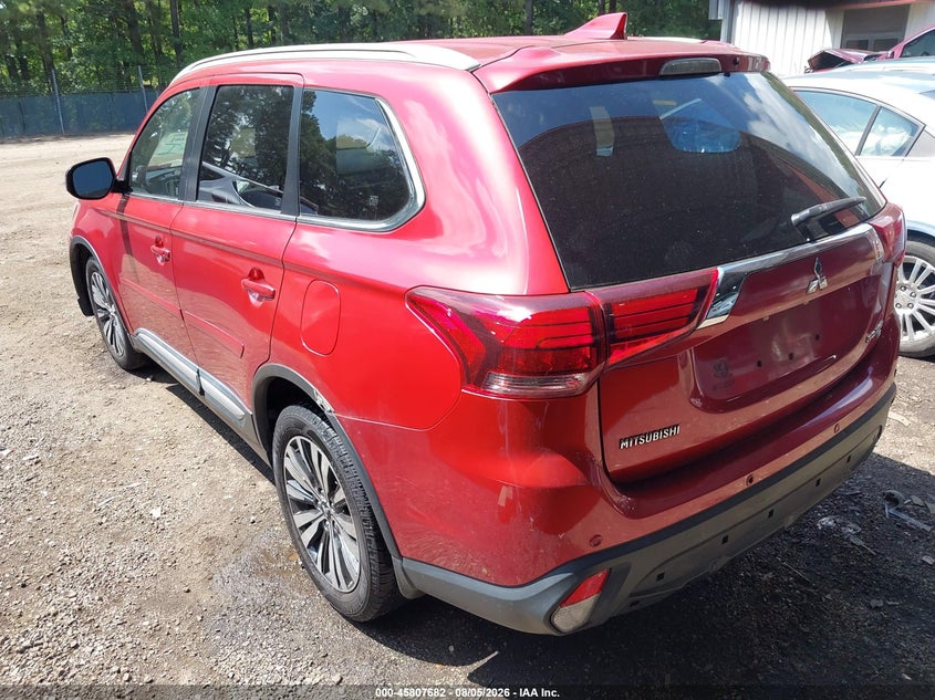 Vin: ja4ad3a30kz018610, lot: 46306528, mitsubishi outlander sel 20193
