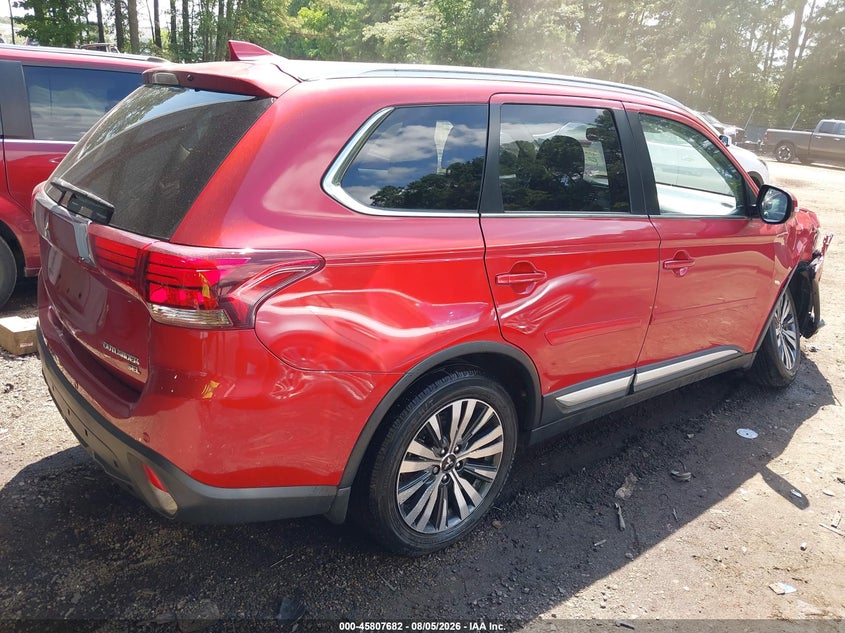 Vin: ja4ad3a30kz018610, lot: 46306528, mitsubishi outlander sel 20194