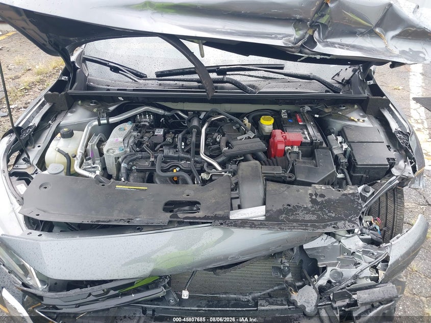 NISSAN SENTRA 2025 VIN 3N1AB8CV0SY256011