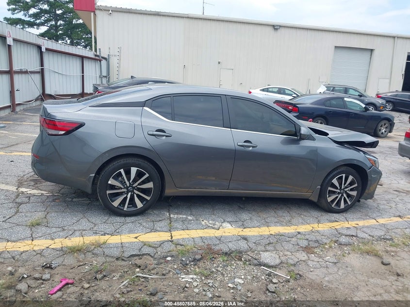 NISSAN SENTRA 2025 VIN 3N1AB8CV0SY256011