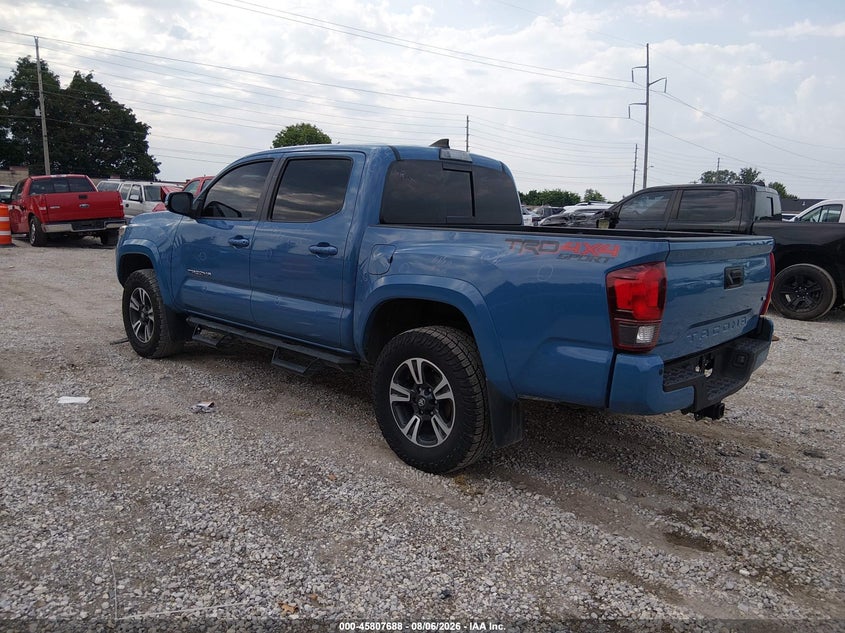Vin: 3tmcz5an7km281157, lot: 46306534, toyota tacoma trd sport 20193
