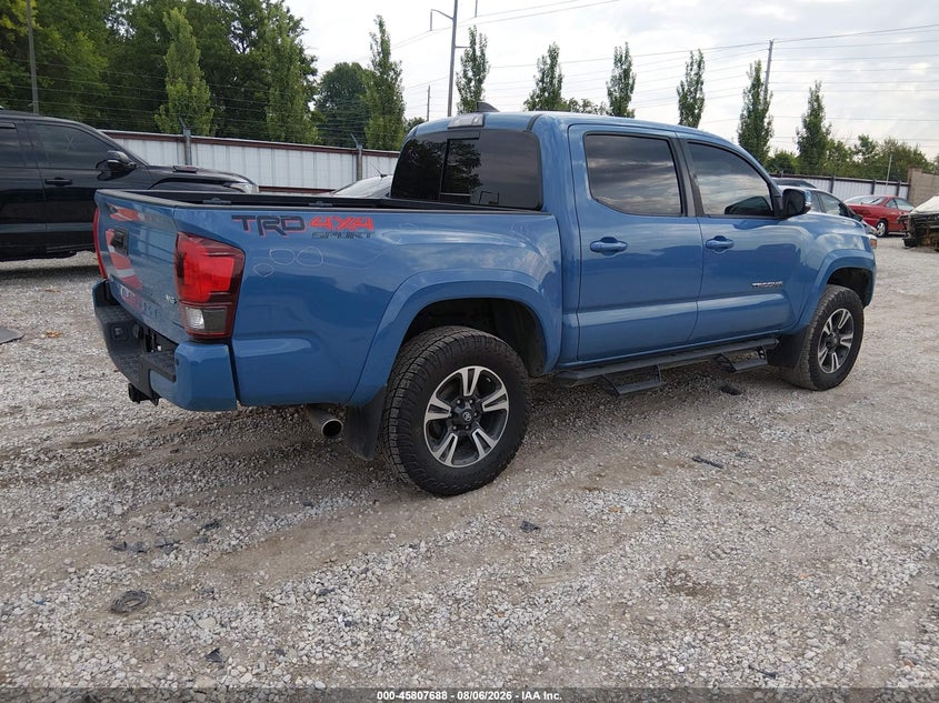 Vin: 3tmcz5an7km281157, lot: 46306534, toyota tacoma trd sport 20194