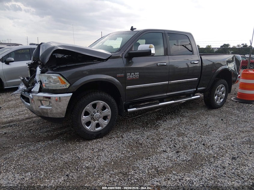Vin: 3c6ur5fj7eg141498, lot: 46306537, ram 2500 laramie 20142