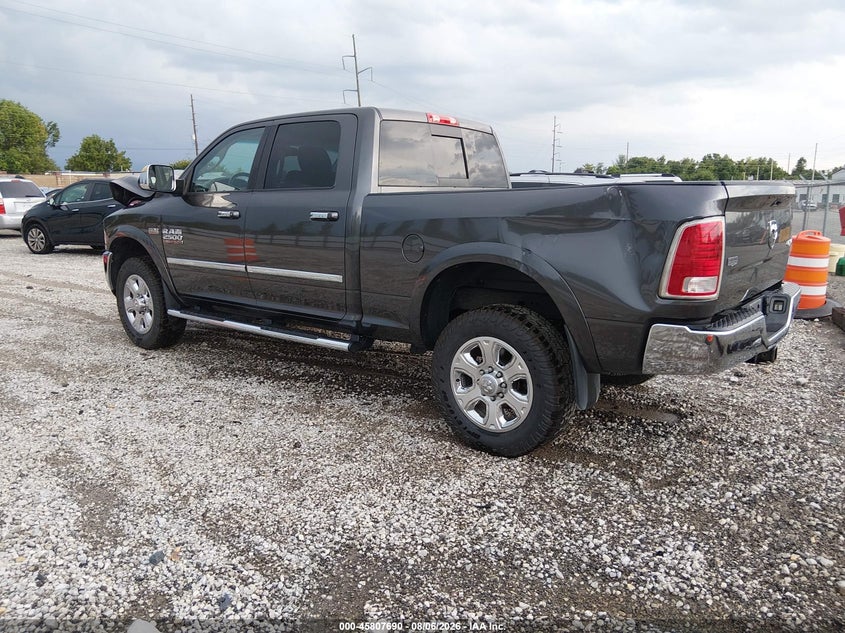Vin: 3c6ur5fj7eg141498, lot: 46306537, ram 2500 laramie 20143