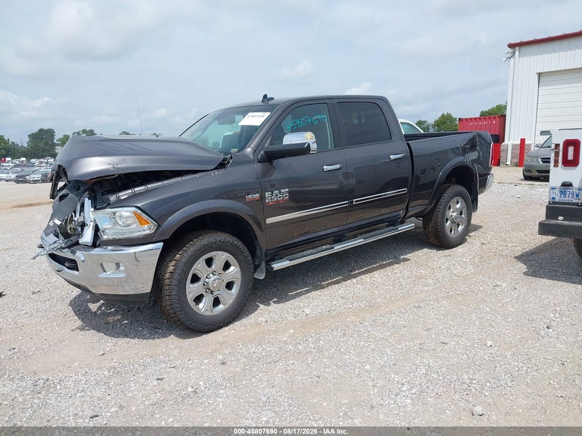 Vin: 3c6ur5fj7eg141498, lot: 46306537, ram 2500 laramie 20142