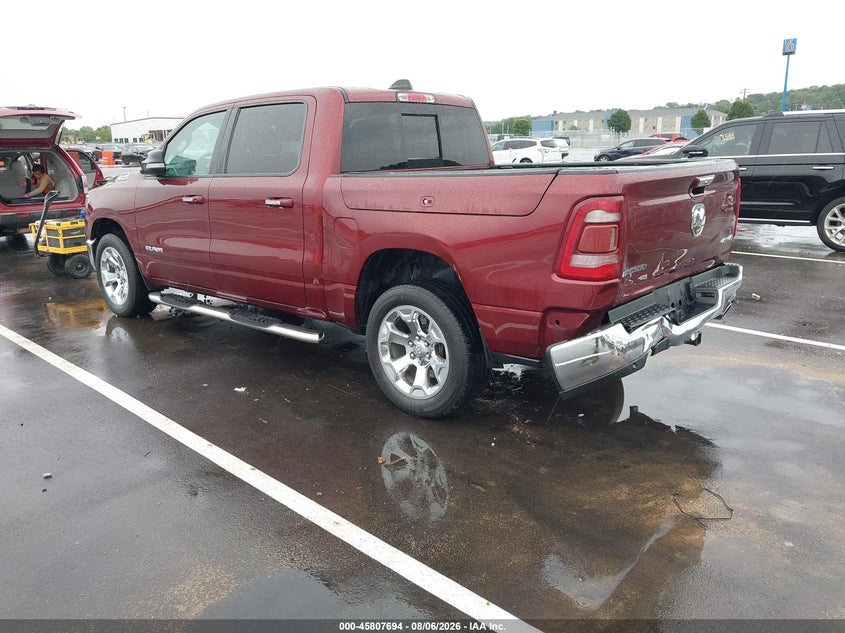 Vin: 1c6srfft3kn827247, lot: 46306540, ram 1500 big horn/lone star  4x4 5'7 box 20193