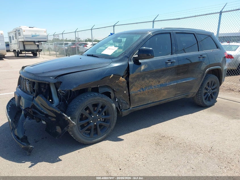 Vin: 1c4rjfag9jc303006, lot: 46306543, jeep grand cherokee altitude 4x4 20182