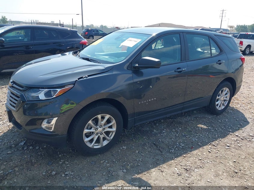 Vin: 2gnaxsev2m6115252, lot: 46306546, chevrolet equinox awd ls 20212