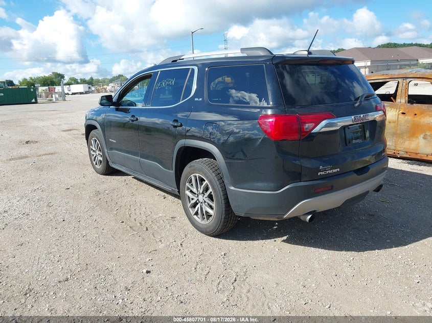 Vin: 1gkknsls1jz221207, lot: 46306547, gmc acadia sle-2 20183