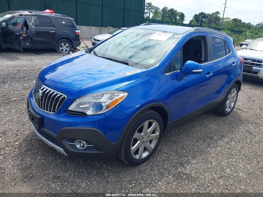 Vin: kl4cjbsb0fb129948, lot: 46306558, buick encore convenience 20152