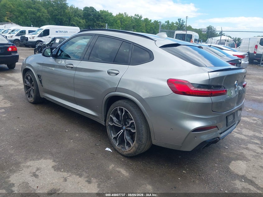 Vin: 5ymuj0c01lla99614, lot: 46306583, bmw x4 m competition 20203