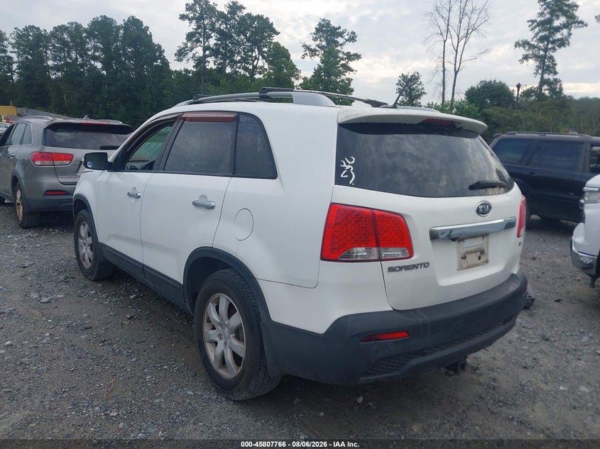 Vin: 5xykt3a18bg033074, lot: 46306612, kia sorento lx 20113