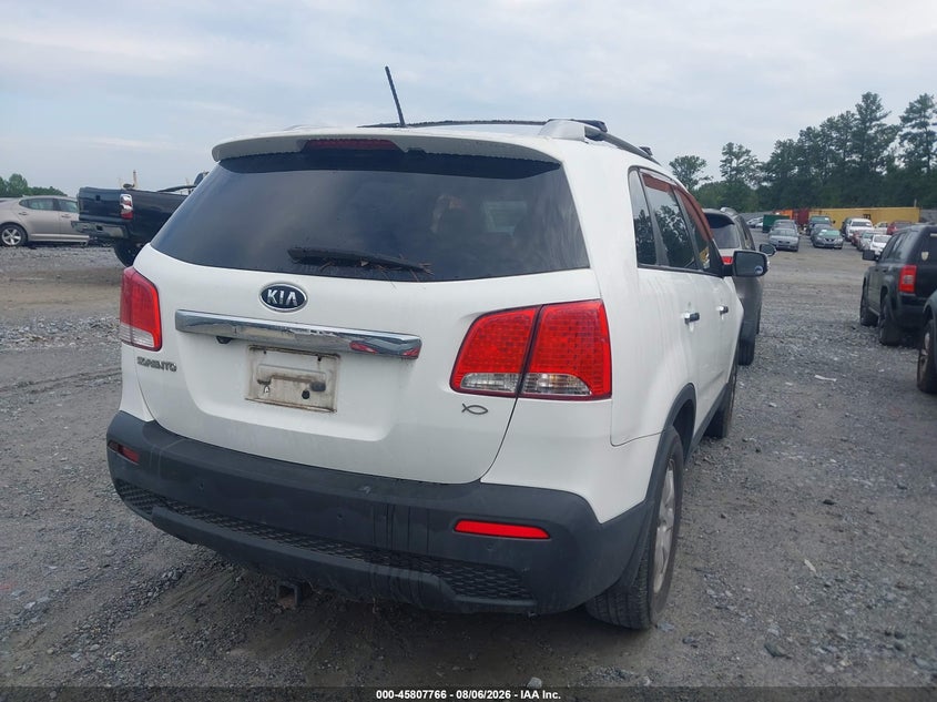 Vin: 5xykt3a18bg033074, lot: 46306612, kia sorento lx 20114