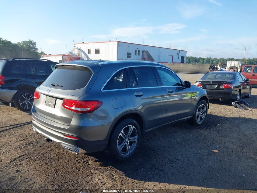 Vin: wdc0g4kb1hf163275, lot: 46306619, mercedes-benz glc 300 4matic 20174
