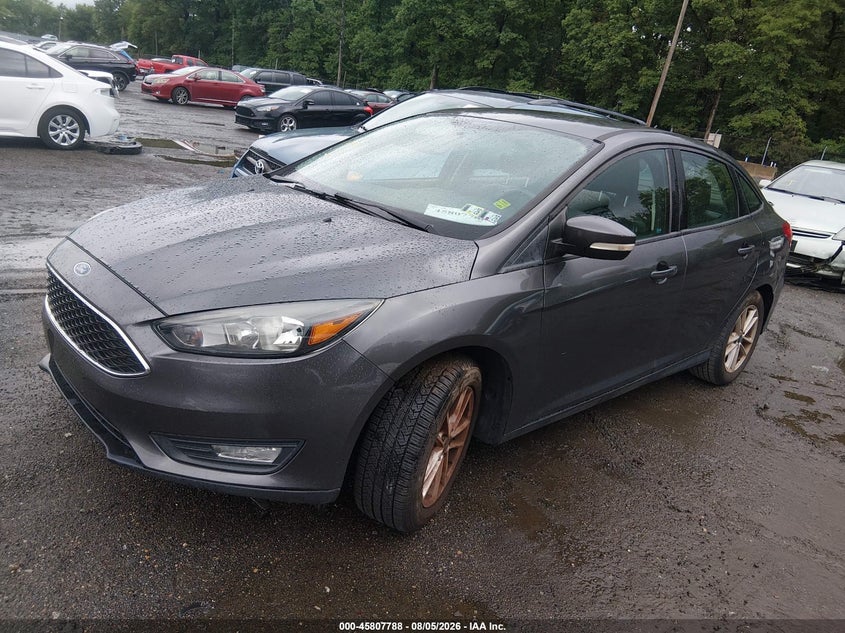 Vin: 1fadp3f29fl319417, lot: 46306633, ford focus se 20152
