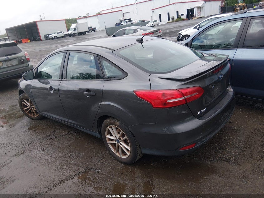 Vin: 1fadp3f29fl319417, lot: 46306633, ford focus se 20153