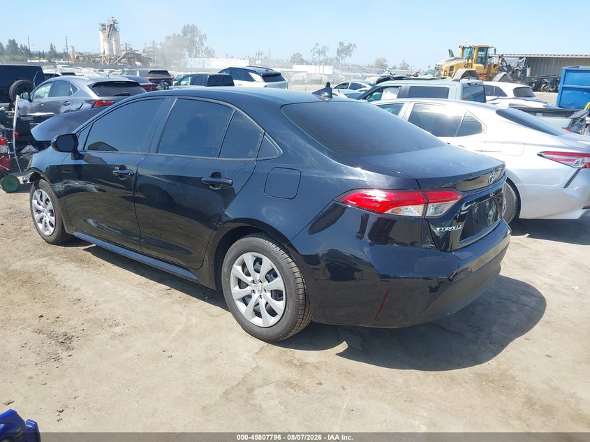 Vin: jtdbcmfe7s3108594, lot: 46306641, toyota corolla hybrid le 20253