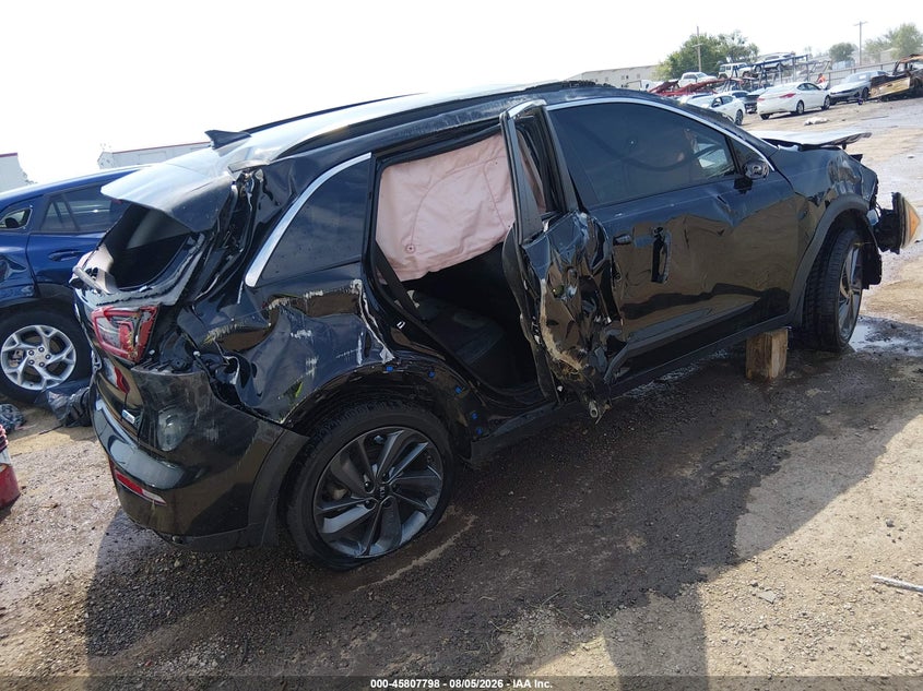 Vin: kndcc3lc9h5075466, lot: 46306644, kia niro ex 20174