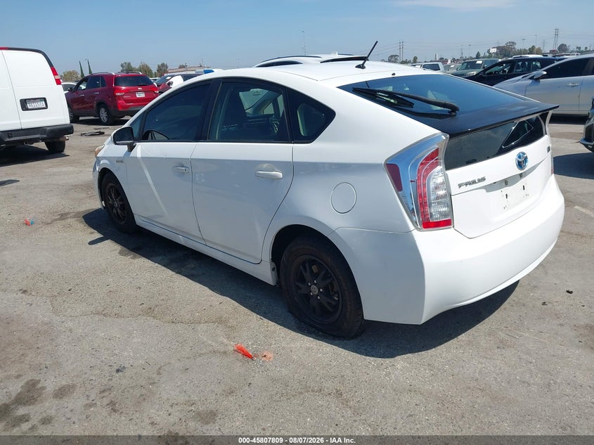 Vin: jtdkn3du6f1965053, lot: 46306655, toyota prius two 20153