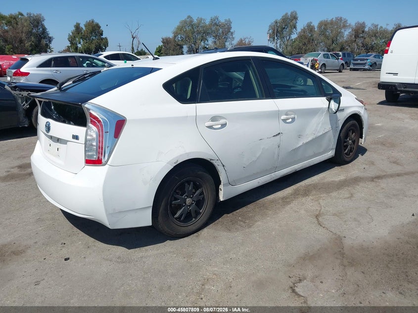 Vin: jtdkn3du6f1965053, lot: 46306655, toyota prius two 20154