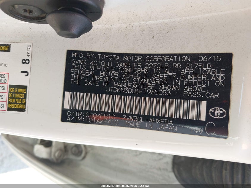 TOYOTA PRIUS - zdjęcie 9