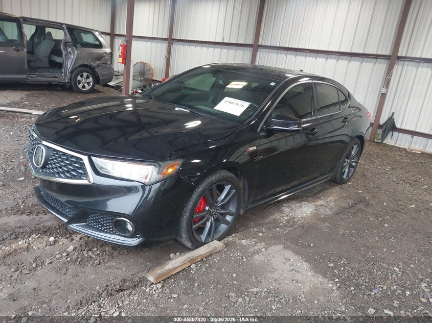 Vin: 19uub2f68ja001672, lot: 46306666, acura tlx tech   a-spec pkgs 20182