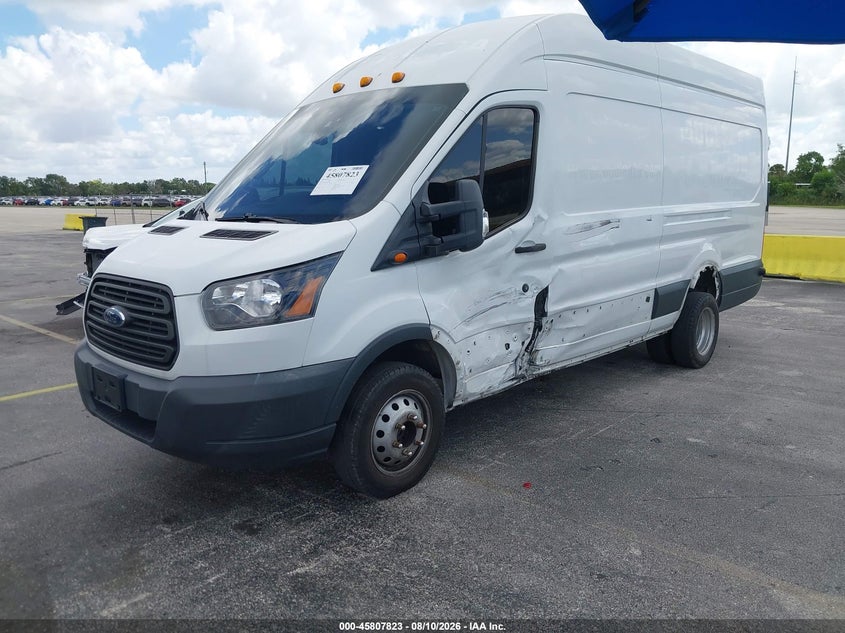 2018 Ford Transit, Левый бок, IAAI, VIN 1FTBF4XG2JKA71689 — фото 2