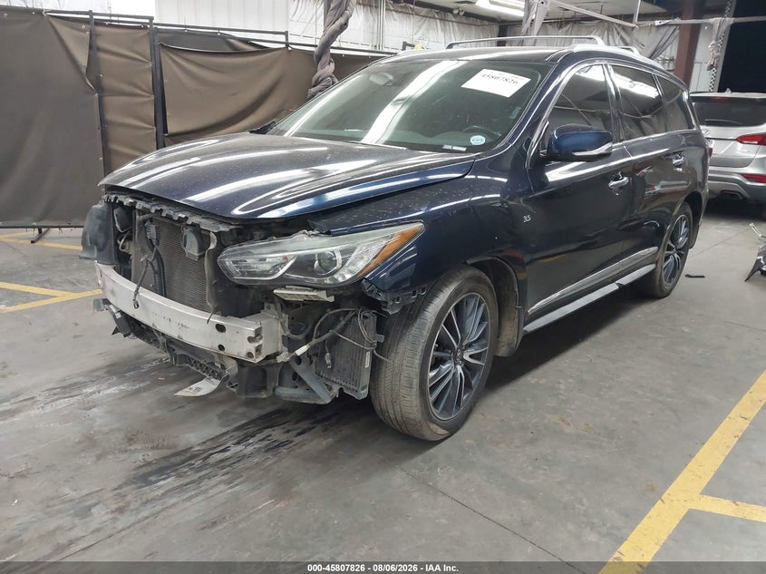 Vin: 5n1dl0mm8jc520089, lot: 46306672, infiniti qx60 20182