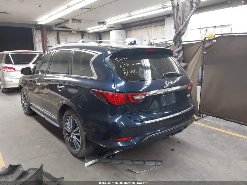 Vin: 5n1dl0mm8jc520089, lot: 46306672, infiniti qx60 20183