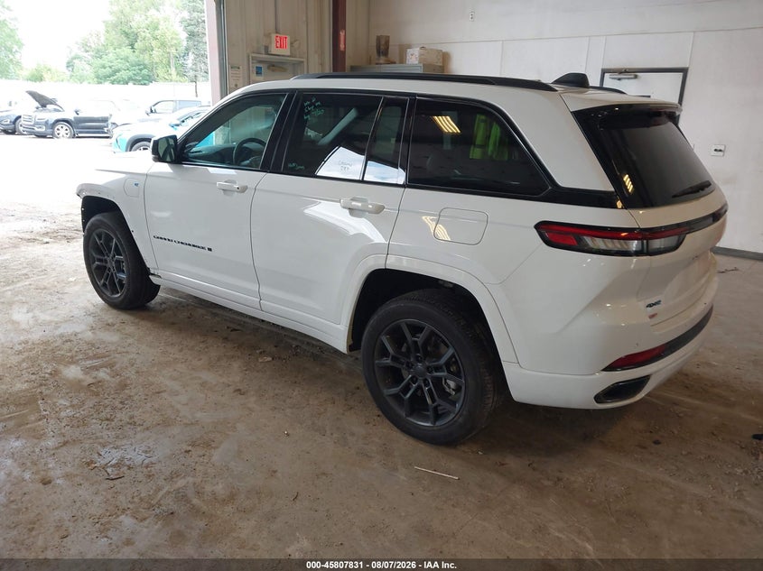 Vin: 1c4rjyb61s8677910, lot: 46306677, jeep grand cherokee 4xe anniversary edition 20253