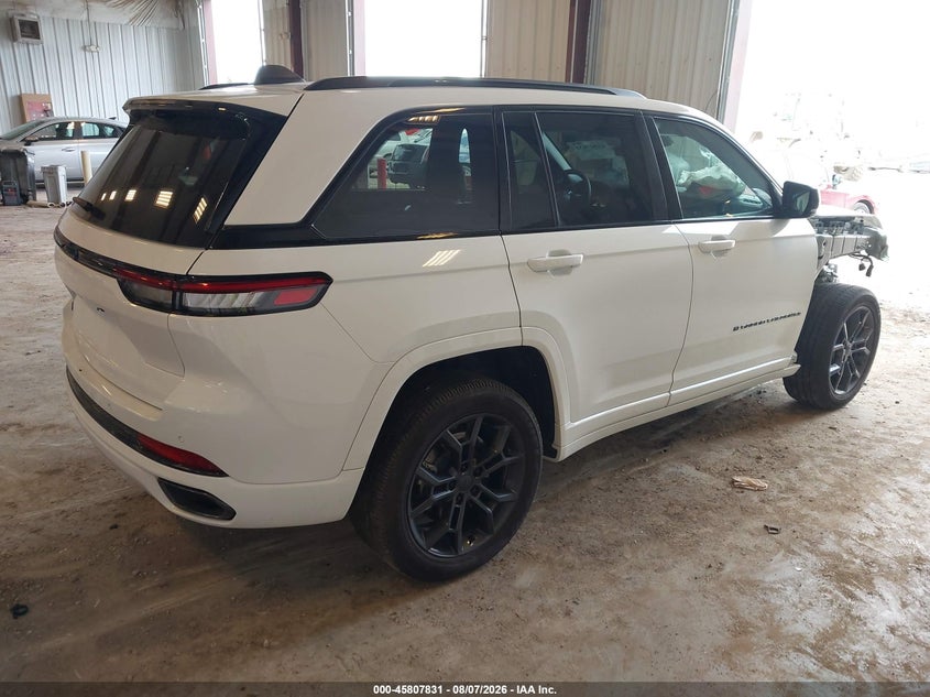 Vin: 1c4rjyb61s8677910, lot: 46306677, jeep grand cherokee 4xe anniversary edition 20254