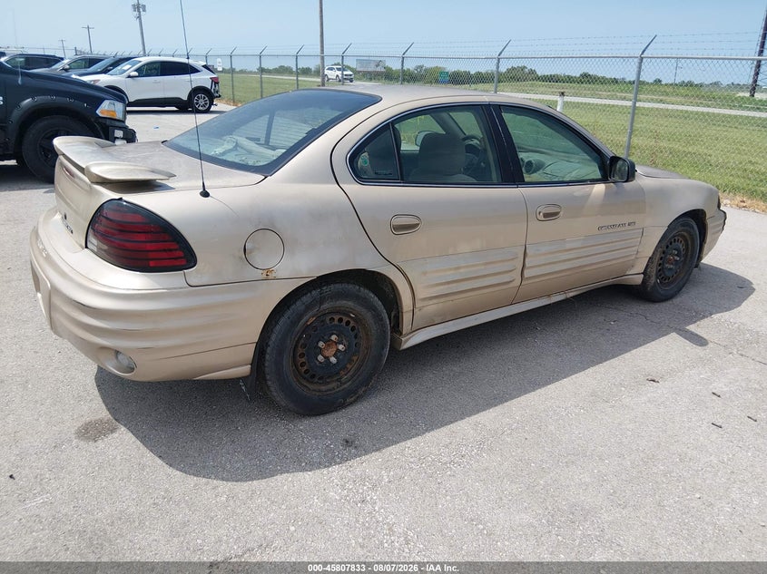 2001 PONTIAC GRAND AM auction photo 4
