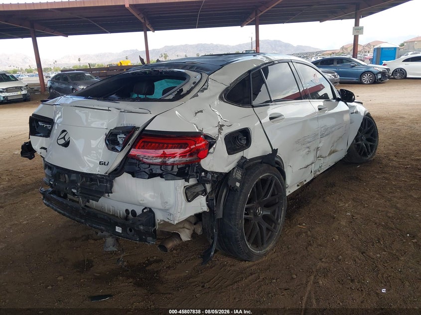Vin: wdc0j8jb6lf746962, lot: 46306684, mercedes-benz amg glc 63 coupe 4matic 20204