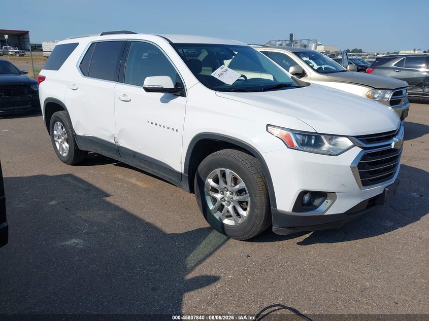 Vin: 1gnevgkw1jj142894, lot: 46306686, chevrolet traverse lt cloth 2018 img_1