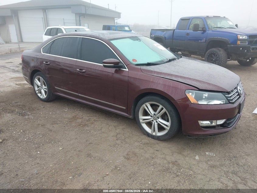 2014 VOLKSWAGEN PASSAT auction photo 1