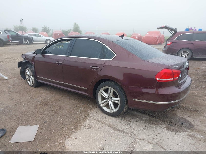 2014 VOLKSWAGEN PASSAT auction photo 3