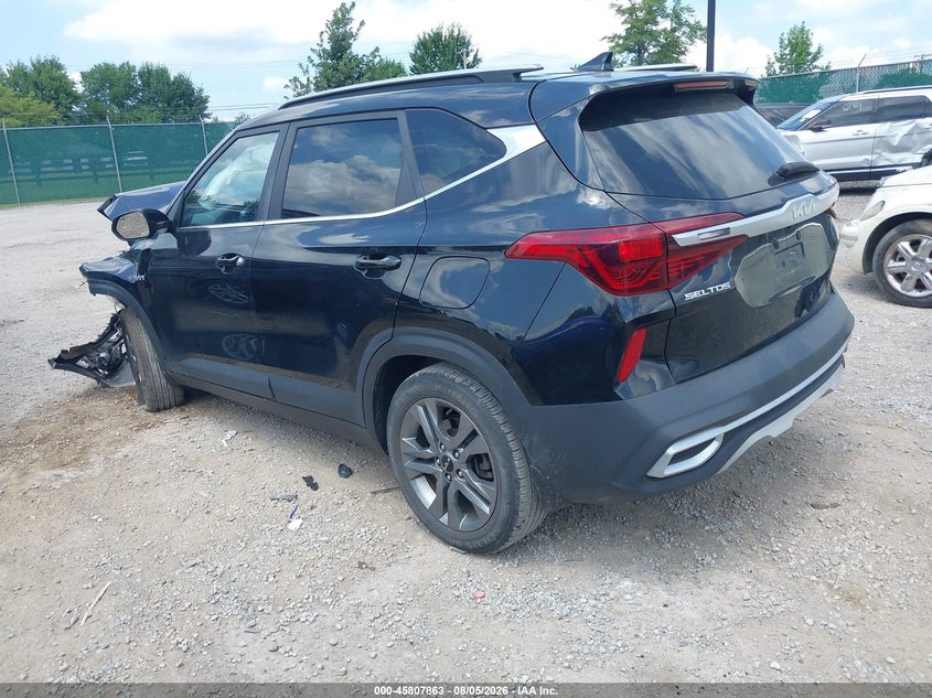 Vin: kndeucaa6n7288396, lot: 46306709, kia seltos s 20223