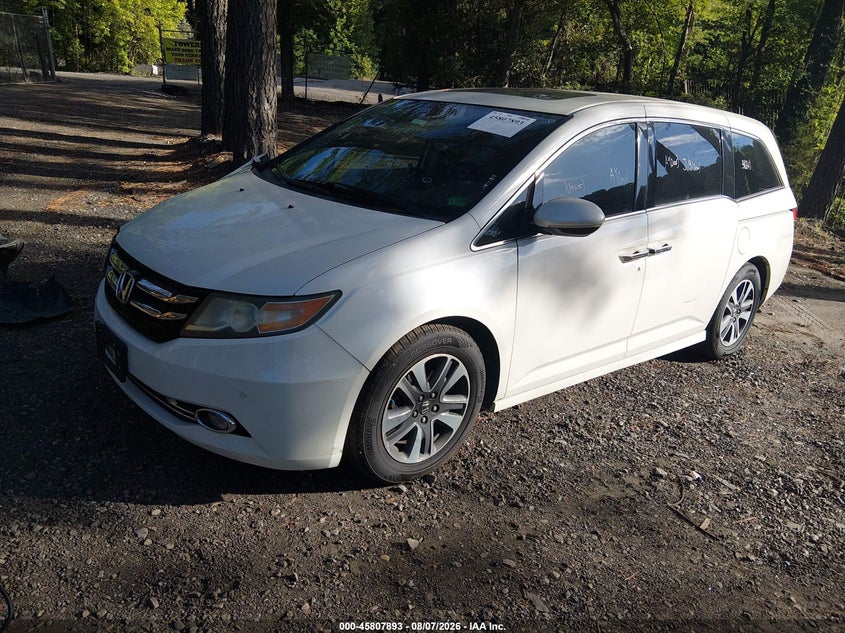 2016 HONDA ODYSSEY auction photo 2