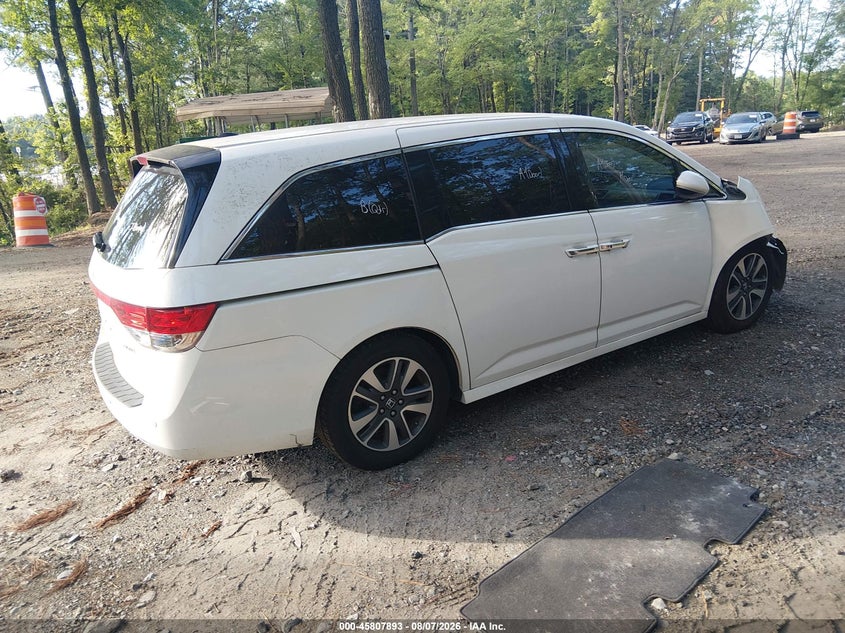 2016 HONDA ODYSSEY auction photo 4