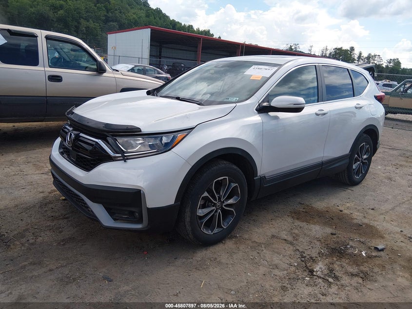 2021 Honda CR-V, Затопление, IAAI, VIN 5J6RW2H83ML008166 — фото 2