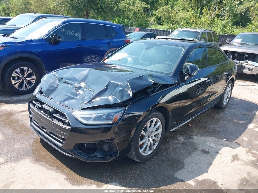 Vin: wauabaf44mn007179, lot: 46306755, audi a4 premium 40 tfsi quattro s tronic 20212