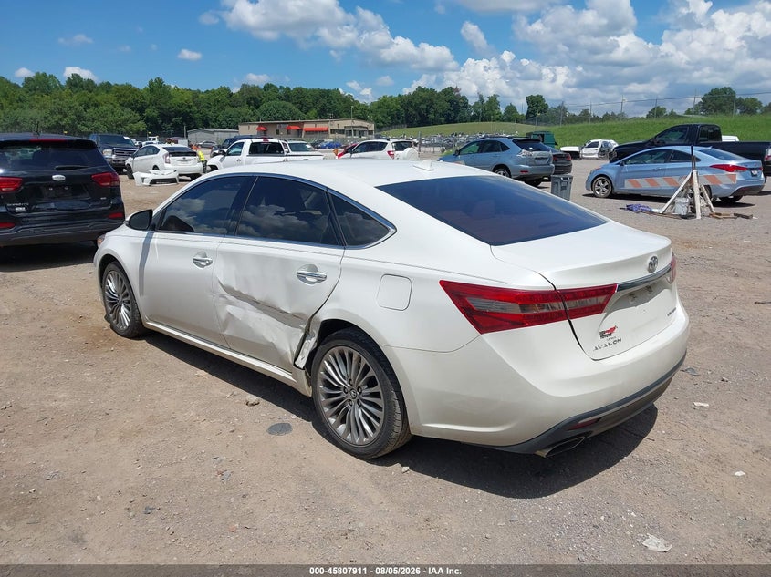 Vin: 4t1bk1eb4gu203586, lot: 46306757, toyota avalon limited 20163