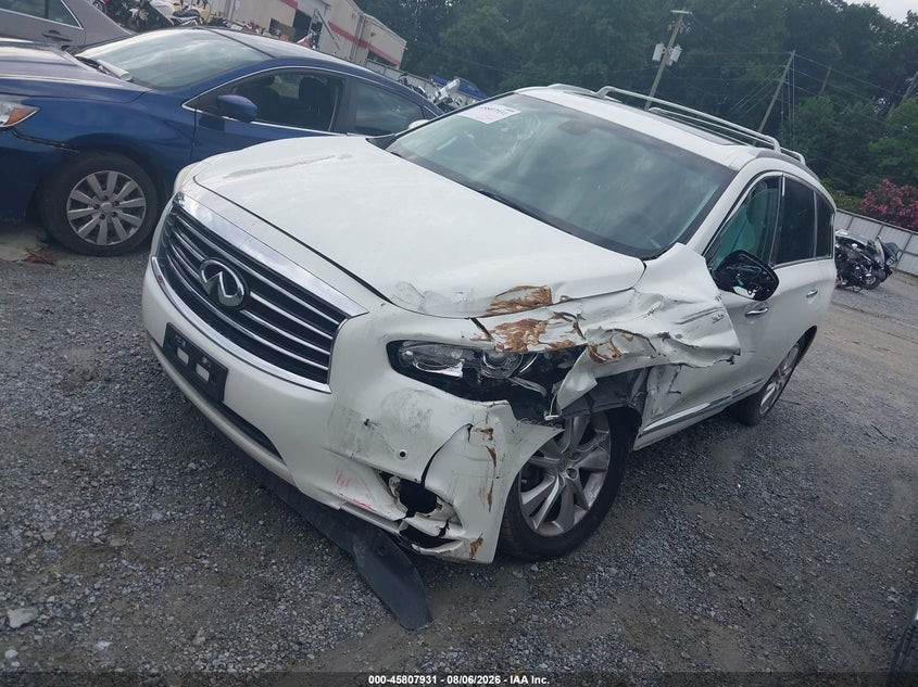 Vin: 5n1al0mmxfc540774, lot: 46306777, infiniti qx60 20152