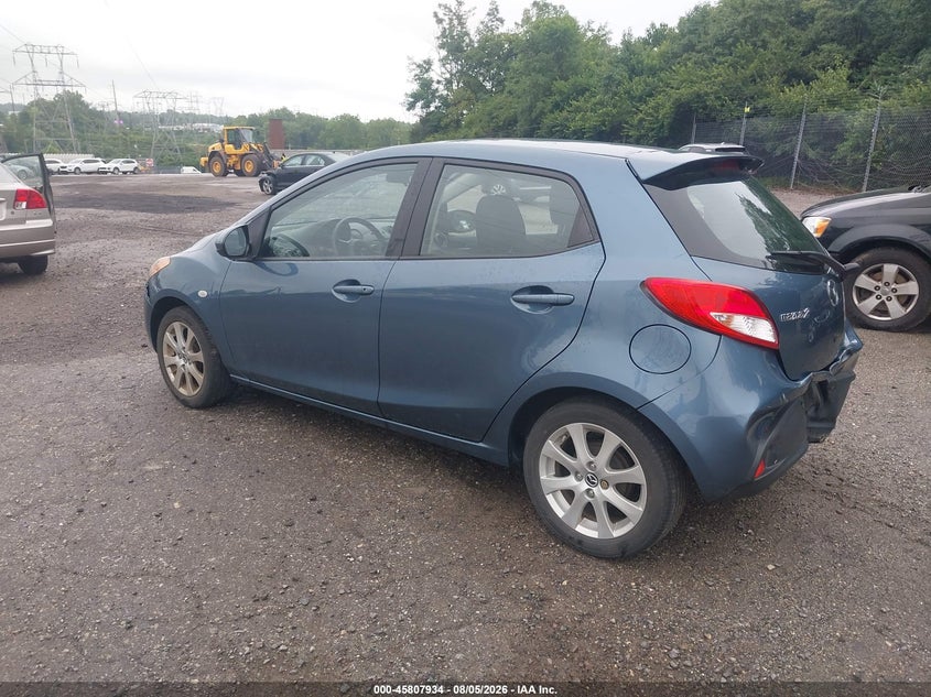 Vin: jm1de1lz1e0177862, lot: 46306780, mazda mazda2 touring 20143