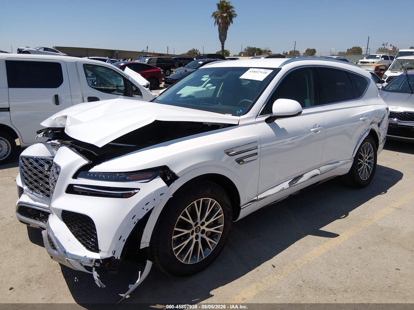 Vin: kmuhc4sb6tu335841, lot: 46306784, genesis gv80 2.5t rwd 20262