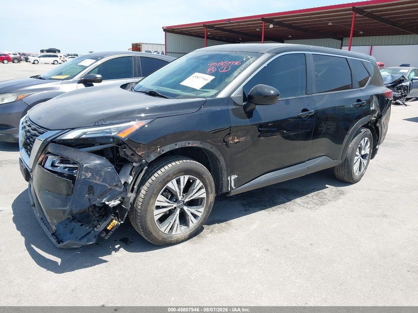 Vin: jn8bt3ba6pw435771, lot: 46306792, nissan rogue sv fwd 20232